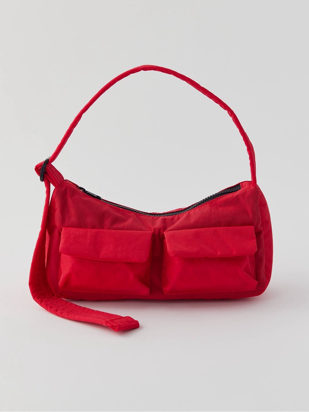 Baggu Cargo Shoulder Bag Candy Apple Red